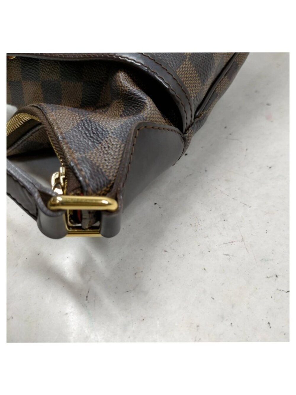 Authentic Louis Vuitton Bloomsbury PM Damier Ebene Crossbody Shoulder Bag - Picture 9 of 16